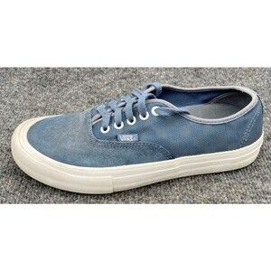Vans ComfyCush Skate Shoes • Men’s 8 • Blue Checker Low Top • Style 500714